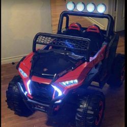 KIDS REMOTE CONTROL CAR WITH MUSIC AND LIGHTS 