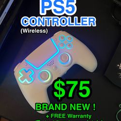 🎮 🔥 Brand New PS5 Wireless Controller RGB • A 3rd Party Premium🔥 🎮 . . . . . . . . . .. . . . . . . . . . . . . . . . . . . . . . . . . . .