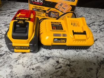 DeWalt FlexVolt Battery and 8 Amp Fast Charger