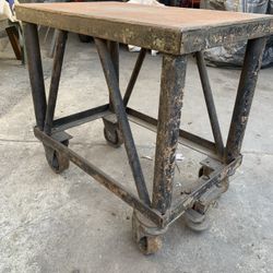 Carro De Metal Havy Dury Con Bearing wheel