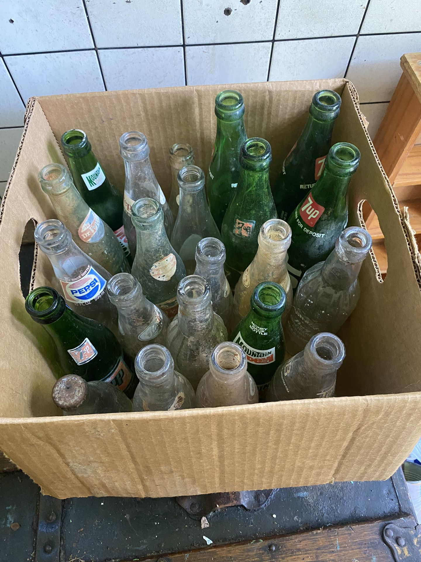 Vintage/ Antique Soda Bottles 