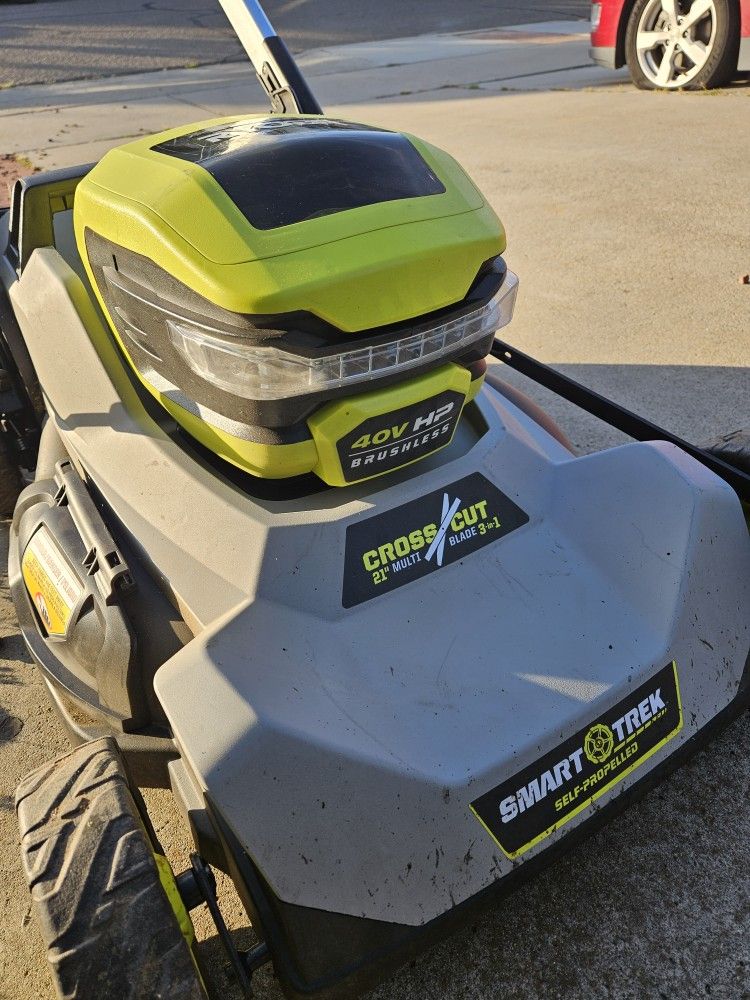 Ryobi 40v Smart Trek Mower