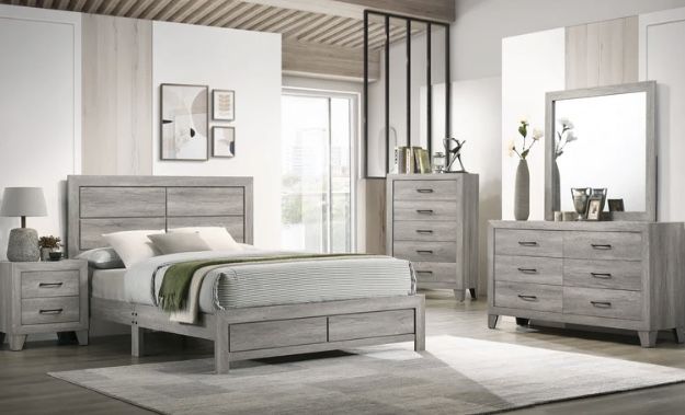 Hopkins Driftwood Platform Bedroom Set