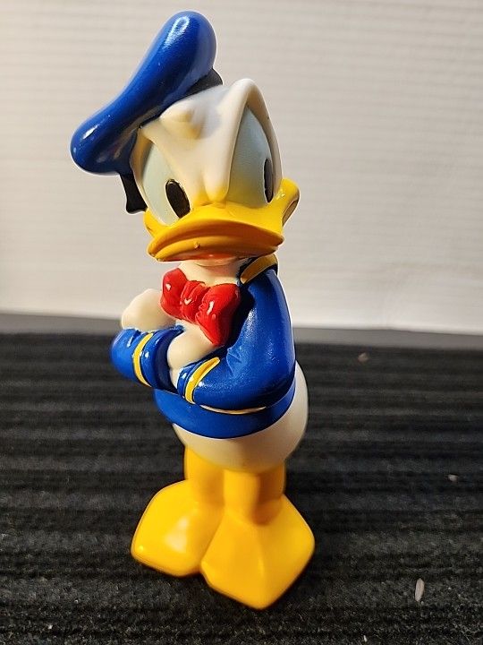 Vintage? Disney "Angry" Donald Duck 6" Hard Plastic Figure