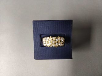 Women's Ring - Yellow Gold 10k (.417) 4.2 grams Size 11.5