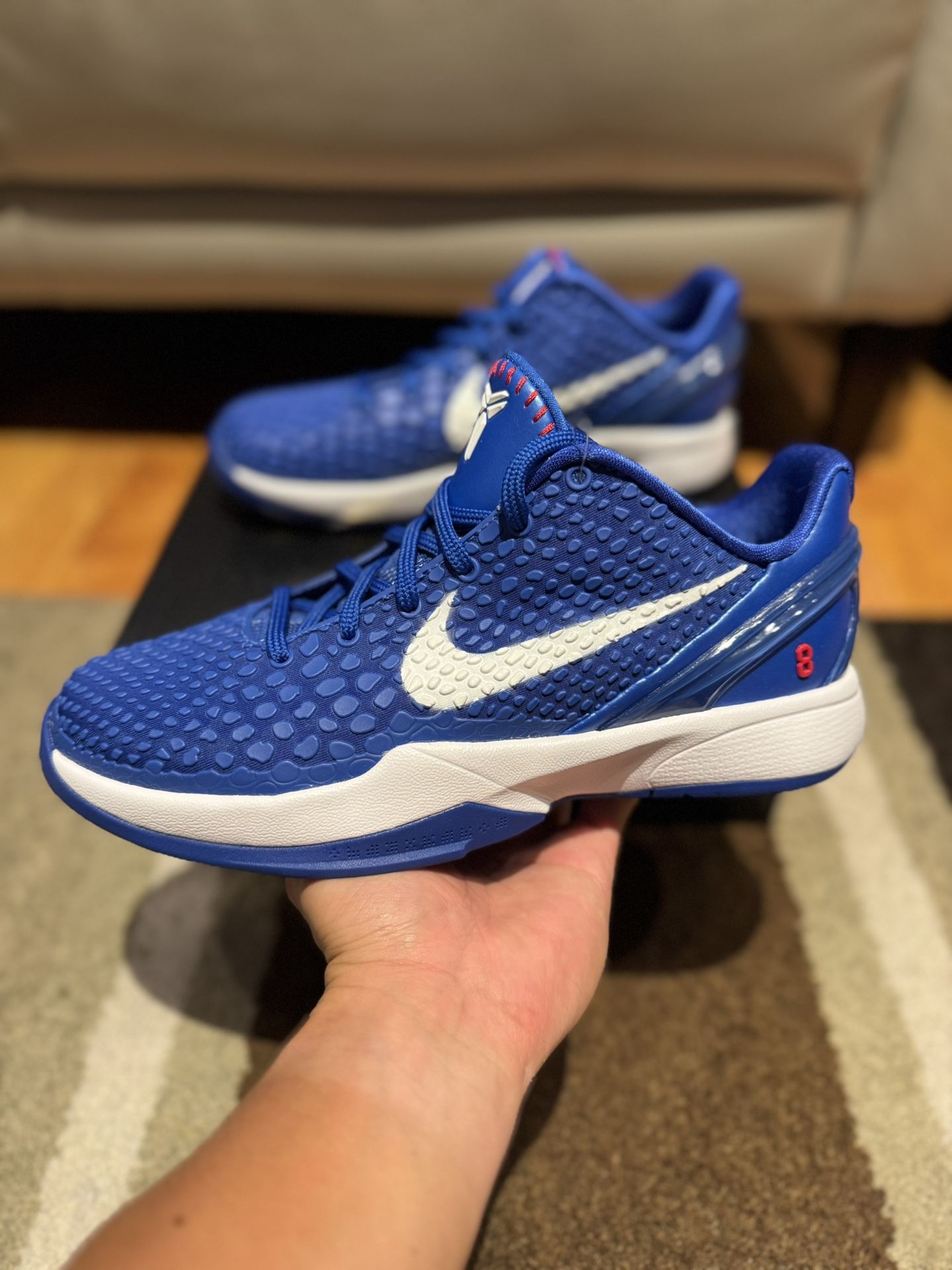 Nike Kobe 6 Protro Dodgers Size 7Y