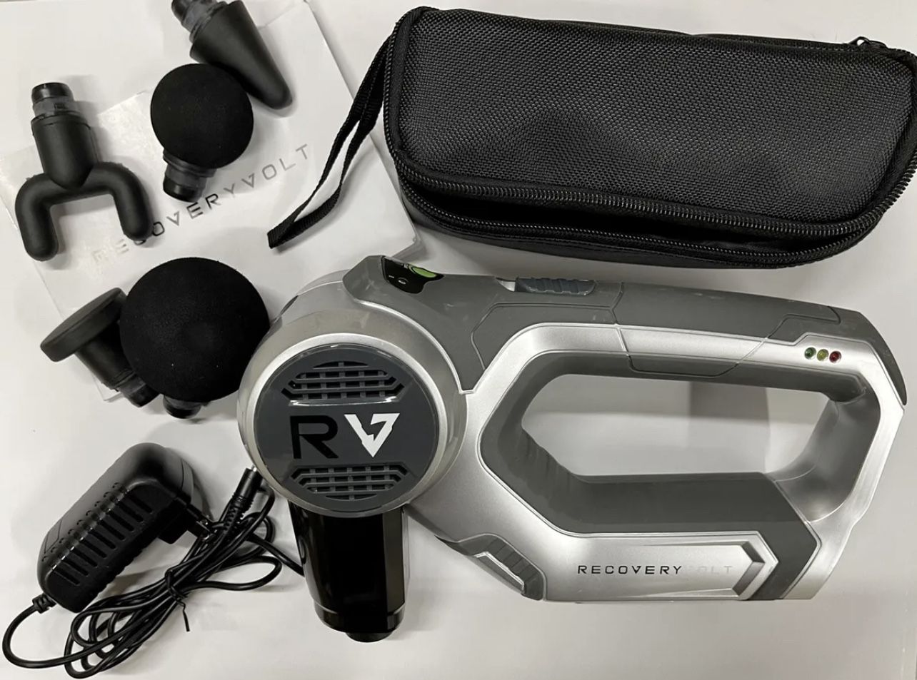 Recovery Volt Professional Hand Held Muscle Massager - Deep Tissue Massaging Gun