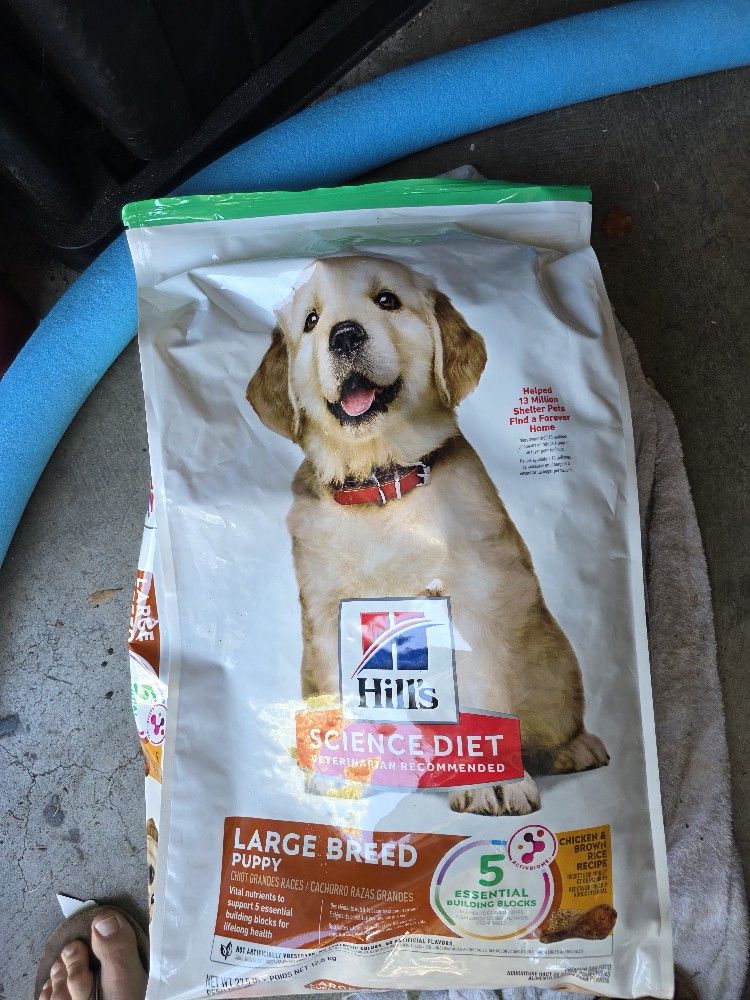 Hill's Science Diet Large Breed Puppy Food 27.5lbs