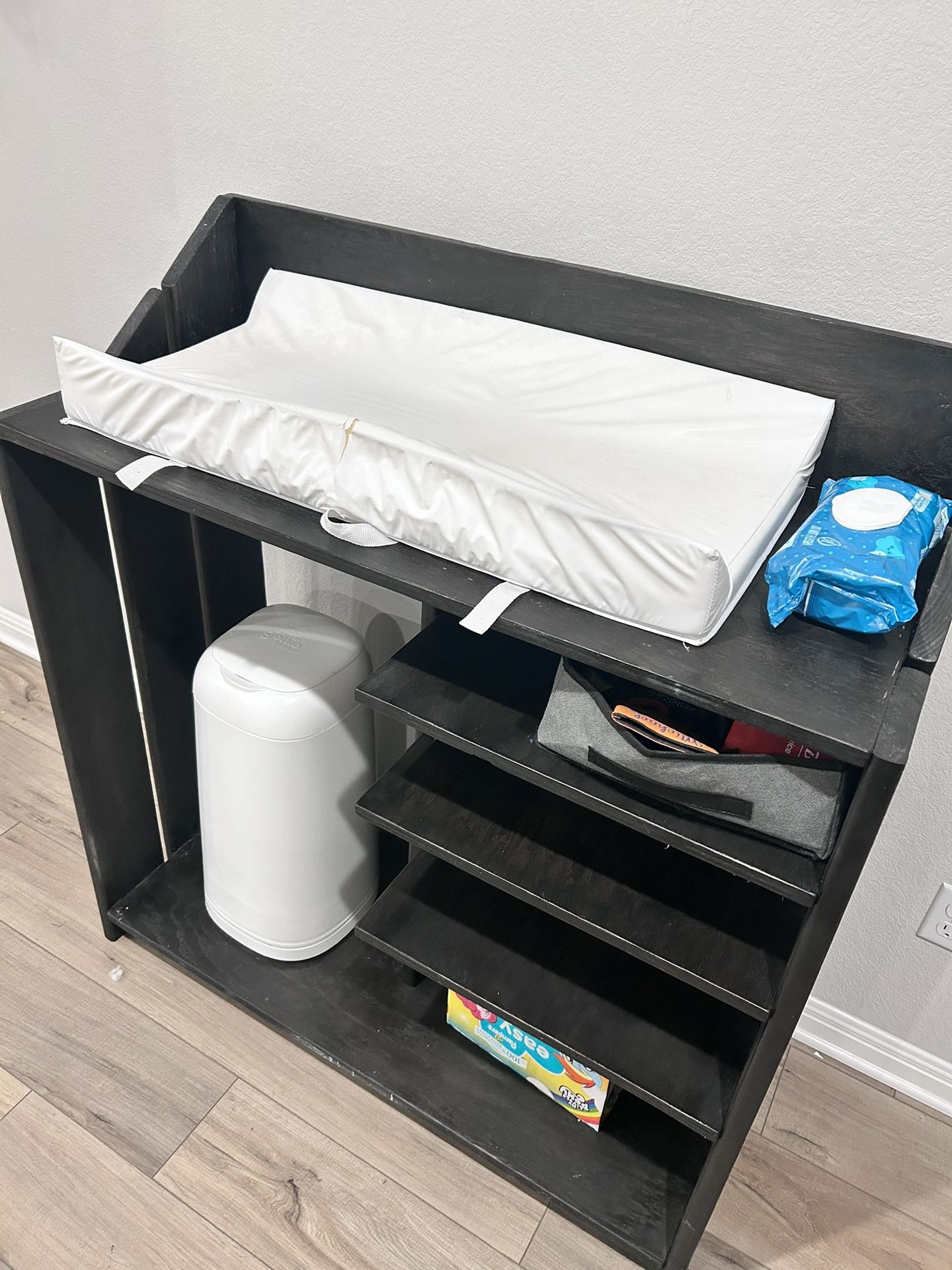 Custom Wood Diaper Changing Table – Heavy Duty Build