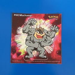 1999 #68 Machamp Pokémon Sticker