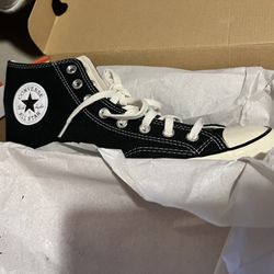 CONVERSE CHUCK TAYLOR SIZE 10 M 12 WOMENS BRAND NEW NEVER WORN OR TAKEN OUT OF BOX Black Shoes 