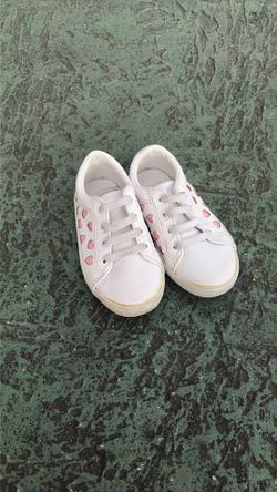 Janie & Jack Girls Heart Shoes