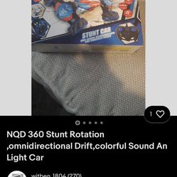 NQD remote control stunt car