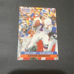 91 Pro Set  John Elway. #138
