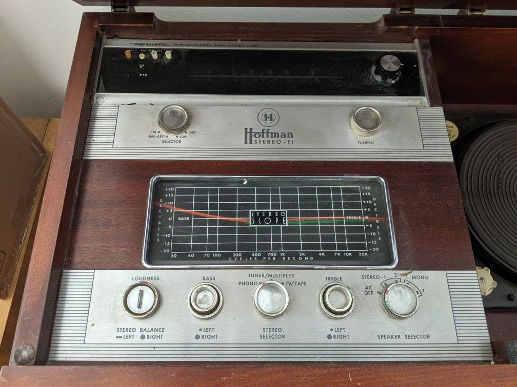 Hoffman StereoFi Vintage Record Player Console for Sale in Los Angeles