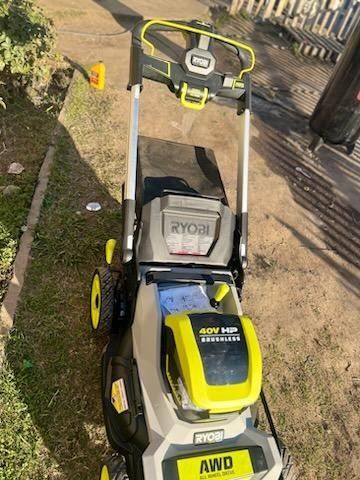 40V HP Brushless Whisper Series 21. in Walk Behind Self-Propelled All Wheel Drive Mower - (2) 6.0 Ah Batteries & Charger