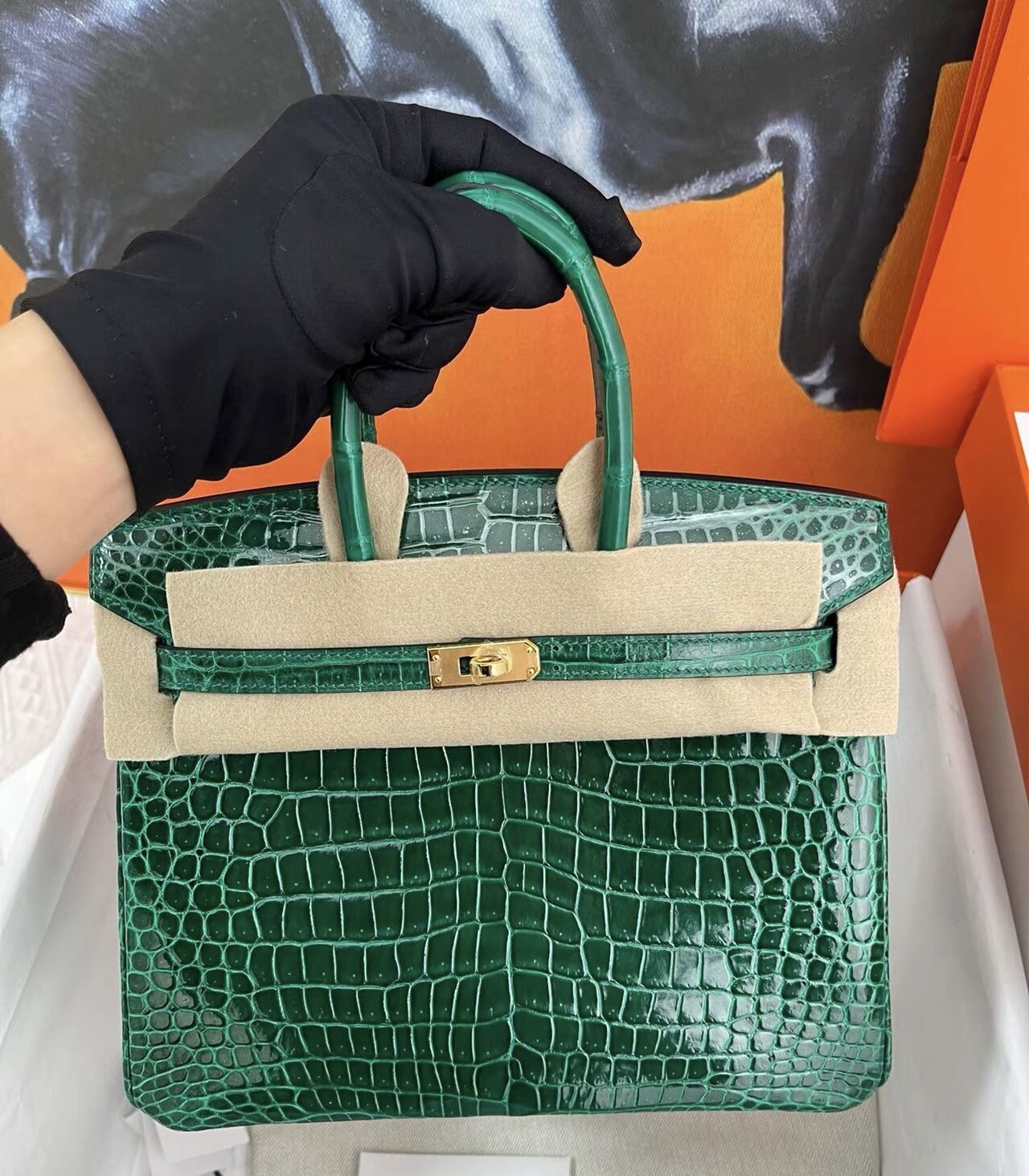 fashionable handbag