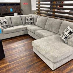 U SHAPED SECTIONAL COUCH SAME DAY DELIVERY By ASHLEY 