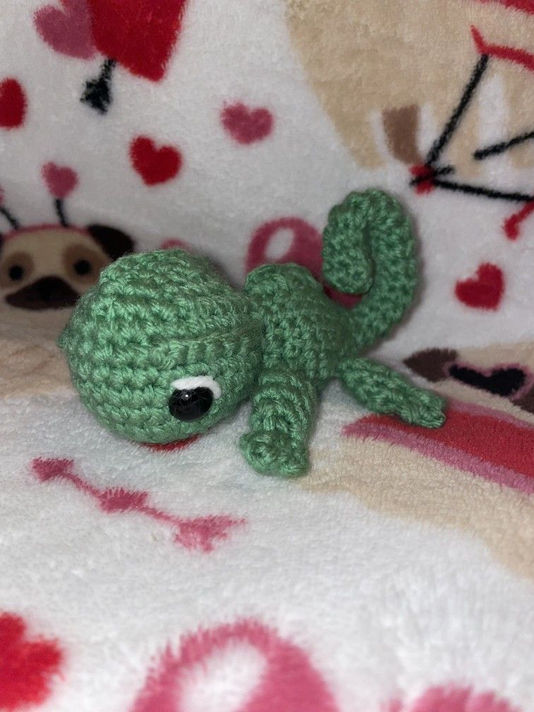 Pascal From Rapunzel Crochet