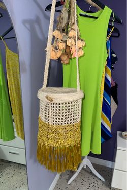 Bolsa o Cartera Artesanal de Estilo  Bohemio