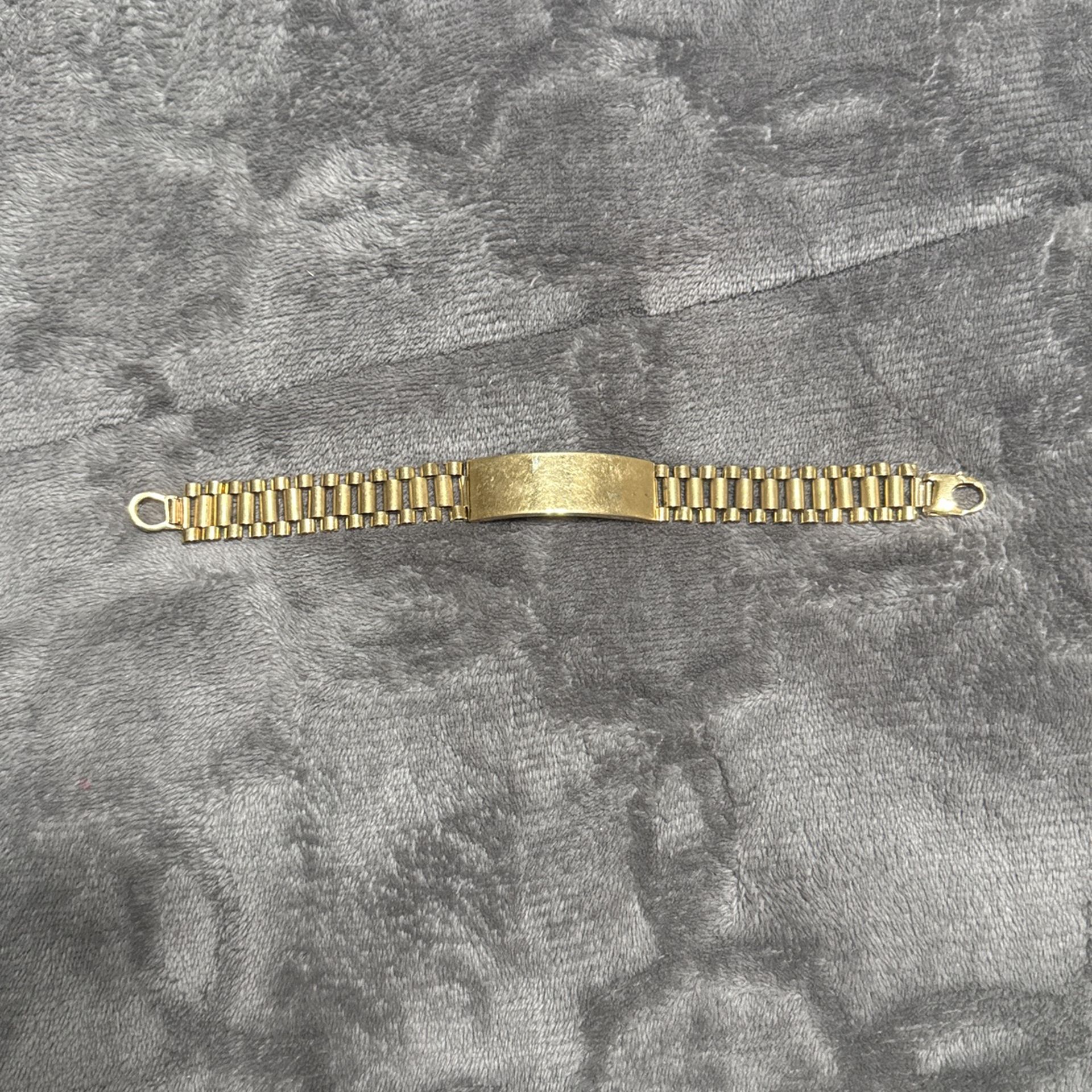 Gold Presidential Rolex Style Bracelet