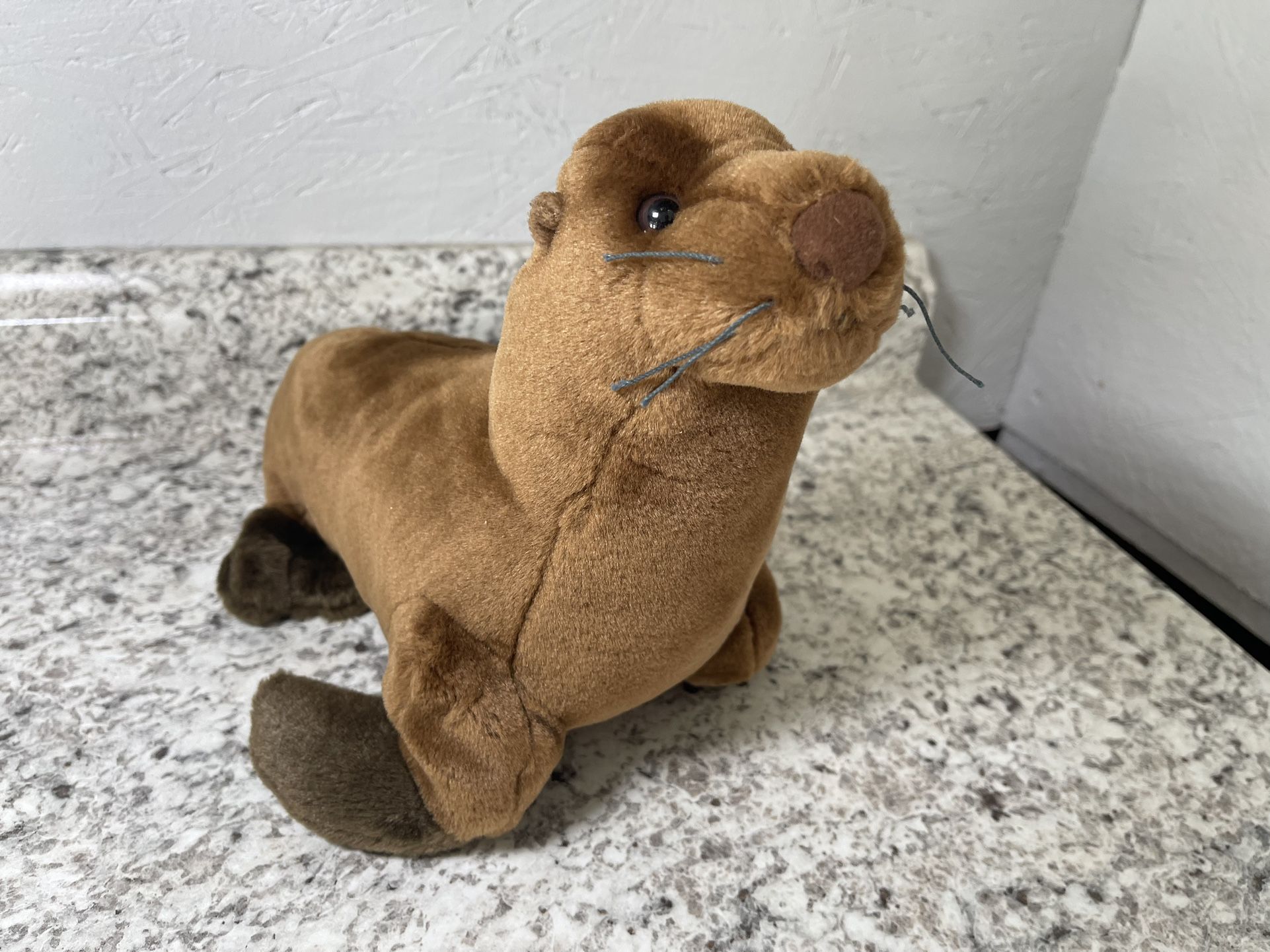 Wild Republic Plush Sea Lion Brown Seal Stuffed Animal Toy Lovey Toy Soft 12”L