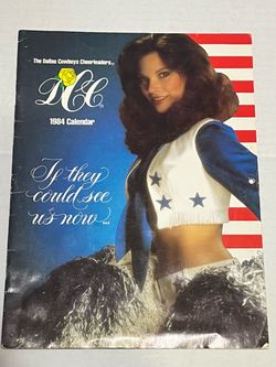 Vintage 1984 Dallas Cowboys cheerleaders calendar - nfl football