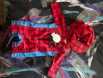 Marvel Spider-Man Kids Swimsuit with Hat