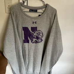 Northwestern Wildcats UA Men’s  NCAA Retro Sweatshirt XXL 