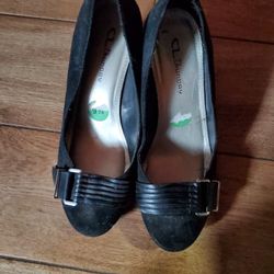 Black Heels, size 9.5, CL by Laundry brand