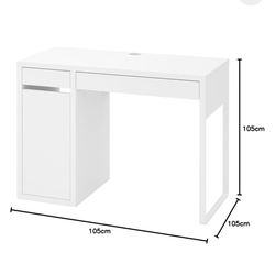 IKEA Micke White Desk