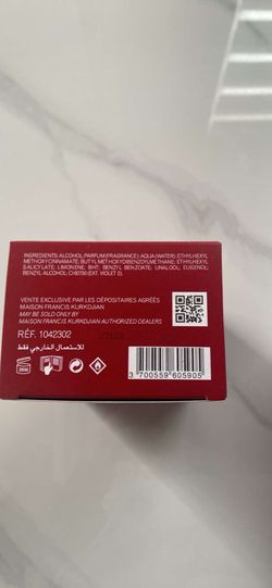 Baccarat Rouge