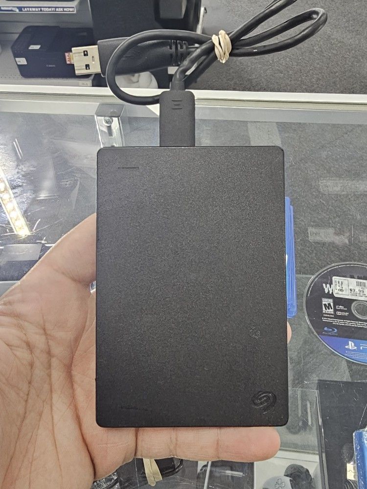 Seagate Portable Hard Drive. 1TB. ASK FOR RYAN. #4(contact info removed)830-01