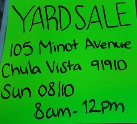 Yard Sale