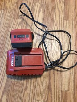 Hilti start kit battery & charger