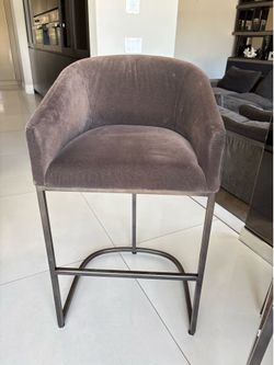 Luxury Velvet Kitchen Counter Stools (Set of 5)