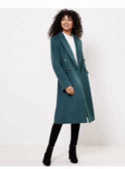 LOFT Brand New Cozy Double Breasted Coat 