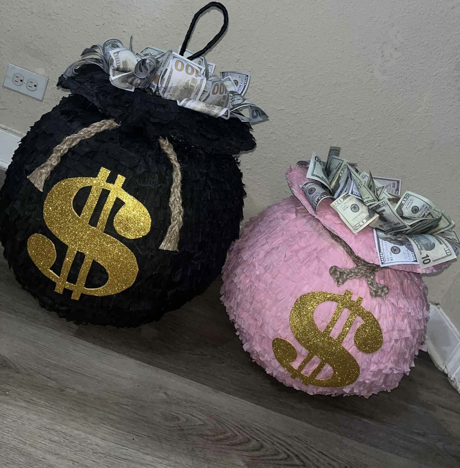 Money Bag Piñatas