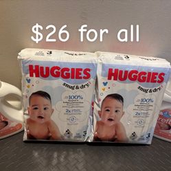 Size 3 Diaper Bundle 