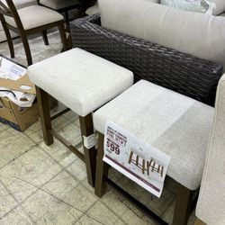 Aiden & Ivy Rylee Counter Height Stools - Set of 2