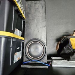 JBL 8" Sub Woofer Pre Wired In Down Fire Box 