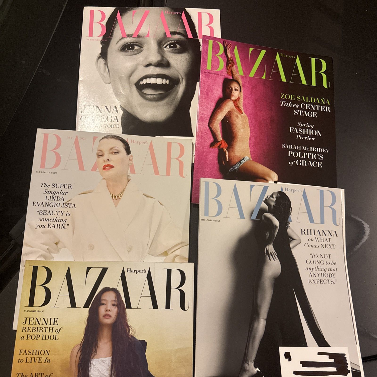 Massive Set Of Elle, Bazaar And Cosmopolitan Magazines
