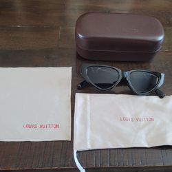 Authentic Women's Louis Vuitton Sunglasses With Case COA $400 Pickup In  Oakdale for Sale in Valley Home, CA - OfferUp