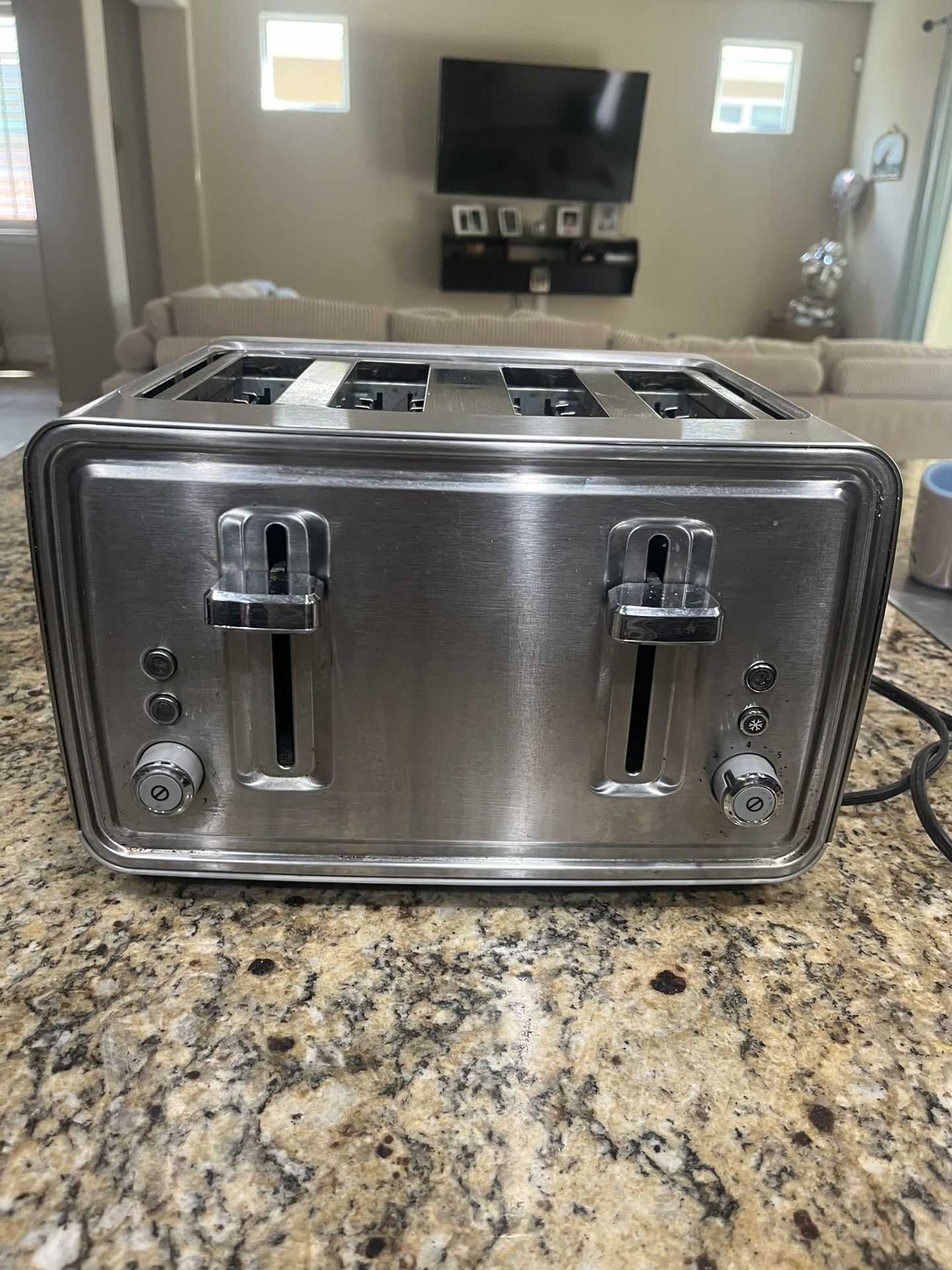 Stainless Steel Toaster Four Slice