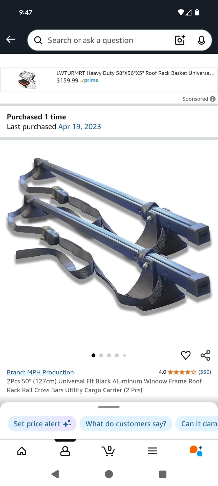 Universal Roof Rack