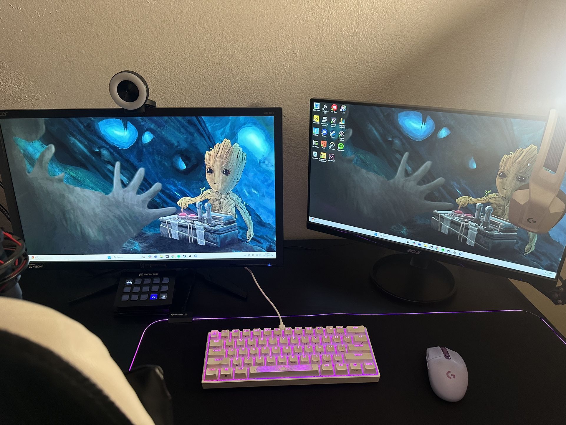 Streaming/Gaming setup