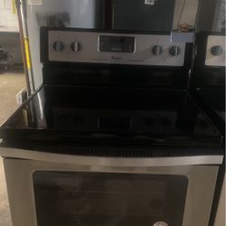 Whirlpool Stainless steel stove very good