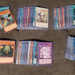 300 Yugioh Cards