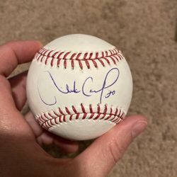 Seattle Mariners Mike Carp Autographed/Signed Baseball Authenticated 