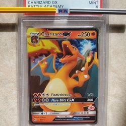 2020 Charizard Gx Battle Academy Stamped Psa 9
